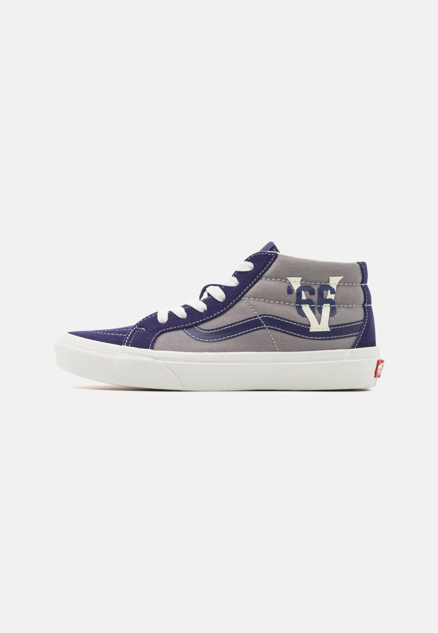 Vans Jn Sk8 Mid Unisex - Trainers - Navy 3 Vans Jn Sk8 Mid Unisex - Trainers - Navy