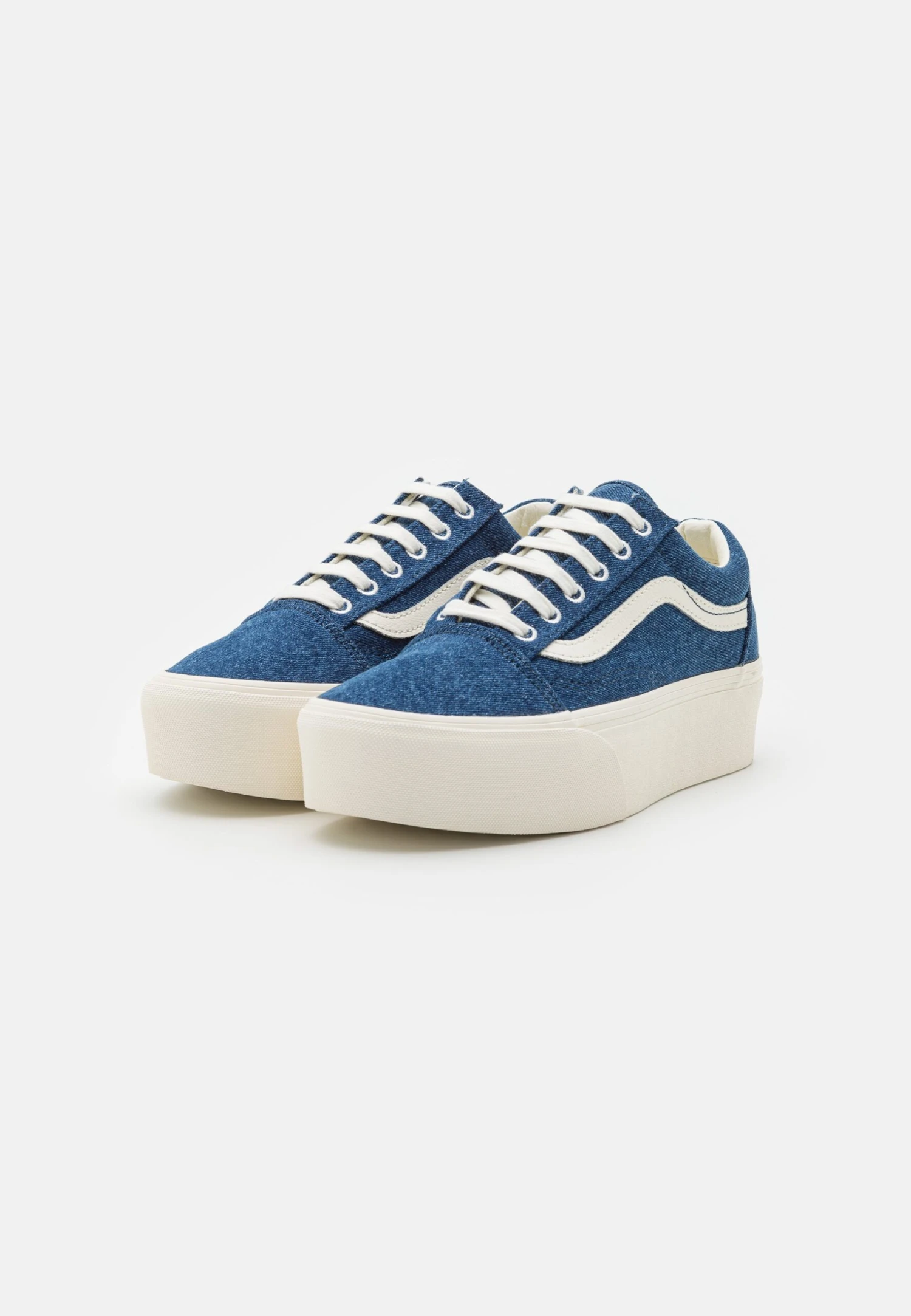 Vans Old Skool Stackform - Trainers - Denim Blue 5 Vans Old Skool Stackform - Trainers - Denim Blue - Image 3