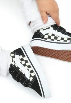 Vans OLD SKOOL V - Baby Shoes - Blk/white
