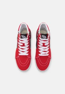 Vans Sk8-Hi Unisex - High-Top Trainers - Red -Vans Shop UK 0b731ff115c64730882b683007d2debd