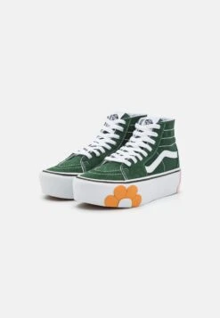 Vans Sk8 Tapered Stackform - High-Top Trainers - Green/Multi-Coloured -Vans Shop UK 100bf1df70024145be624a7951b539a0