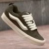 Vans KNU SKOOL UNISEX - Skate Shoes - Coal Brown -Vans Shop UK 10f0081ada2c49dcbe57a3c937cbf5aa
