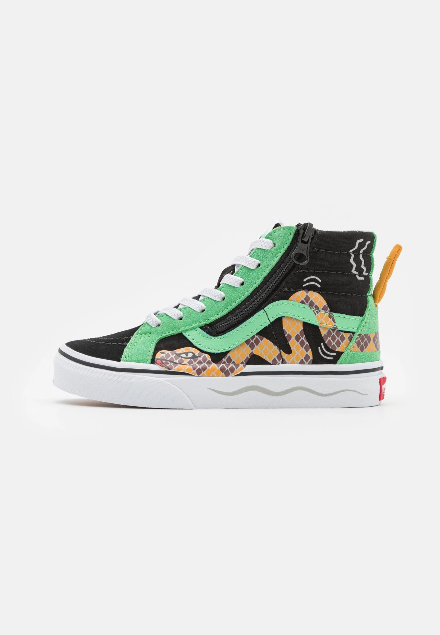 Vans Sk8 Reissue Side Zip - High-Top Trainers - Green/Black 3 Vans Sk8 Reissue Side Zip - High-Top Trainers - Green/Black
