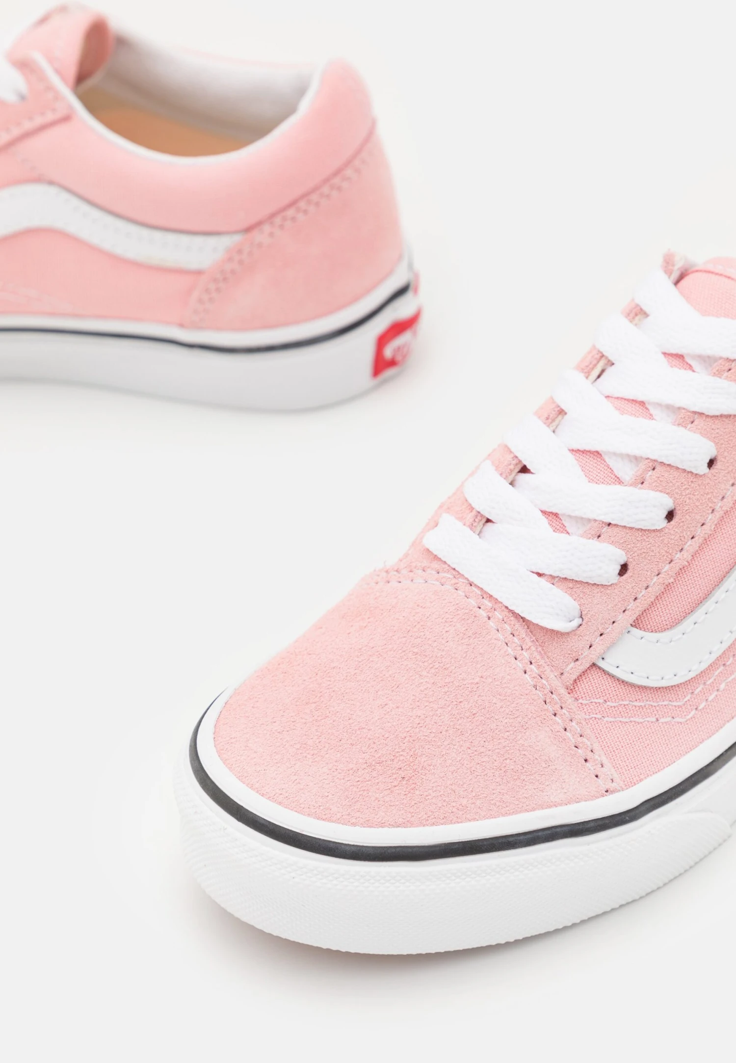 Vans OLD SKOOL - Trainers - Powder Pink/true White 8 Vans OLD SKOOL - Trainers - Powder Pink/true White - Image 6
