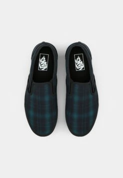 Vans CLASSIC SLIP-ON UNISEX - Slip-ons - Thrift Store Blue/black -Vans Shop UK 1ea1cfae19024bb3918ccbade2dc31aa
