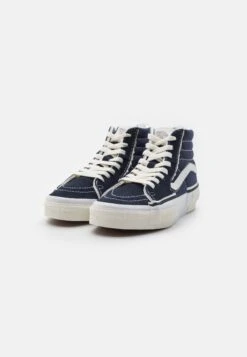 Vans Sk8 Reconstruct Unisex - High-Top Trainers - Navy/White -Vans Shop UK 212412c77ecb44ae8d137d2b61c53285