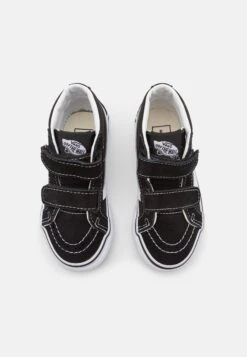 Vans Sk8-Mid Reissue Unisex - High-Top Trainers - Black/True White -Vans Shop UK 22e2f7fe23824cb897802bda441984ab