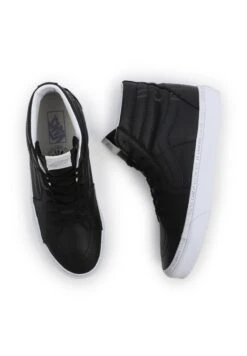 Vans Sk8 Hi Unisex - High-Top Trainers - (Divine) Black/True White -Vans Shop UK 263c5c1490f44a548d7fcaf3a1a9036a