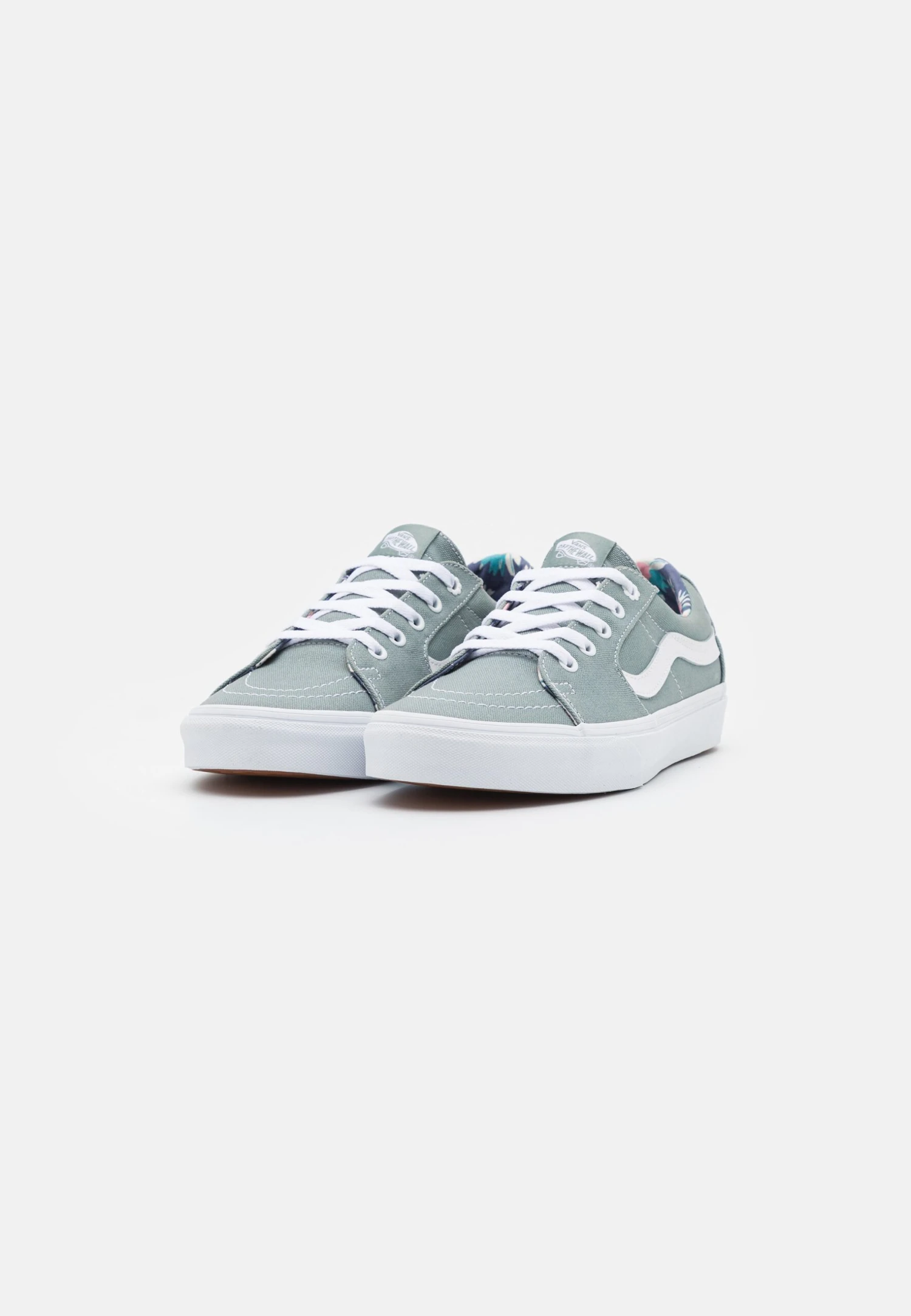Vans Sk8-Low Unisex - Trainers - Green Milieu/True White 4 Vans Sk8-Low Unisex - Trainers - Green Milieu/True White - Image 2