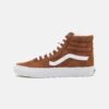 Vans Sk8 Hi Unisex - High-Top Trainers - Sand/White 2 Vans Sk8 Hi Unisex - High-Top Trainers - Sand/White -Vans Shop UK 26af676cf9fe4f718e311f3a27e58f6b