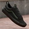 Vans OLD SKOOL 36 + UNISEX - Skate Shoes - Atiba Black/dark Green