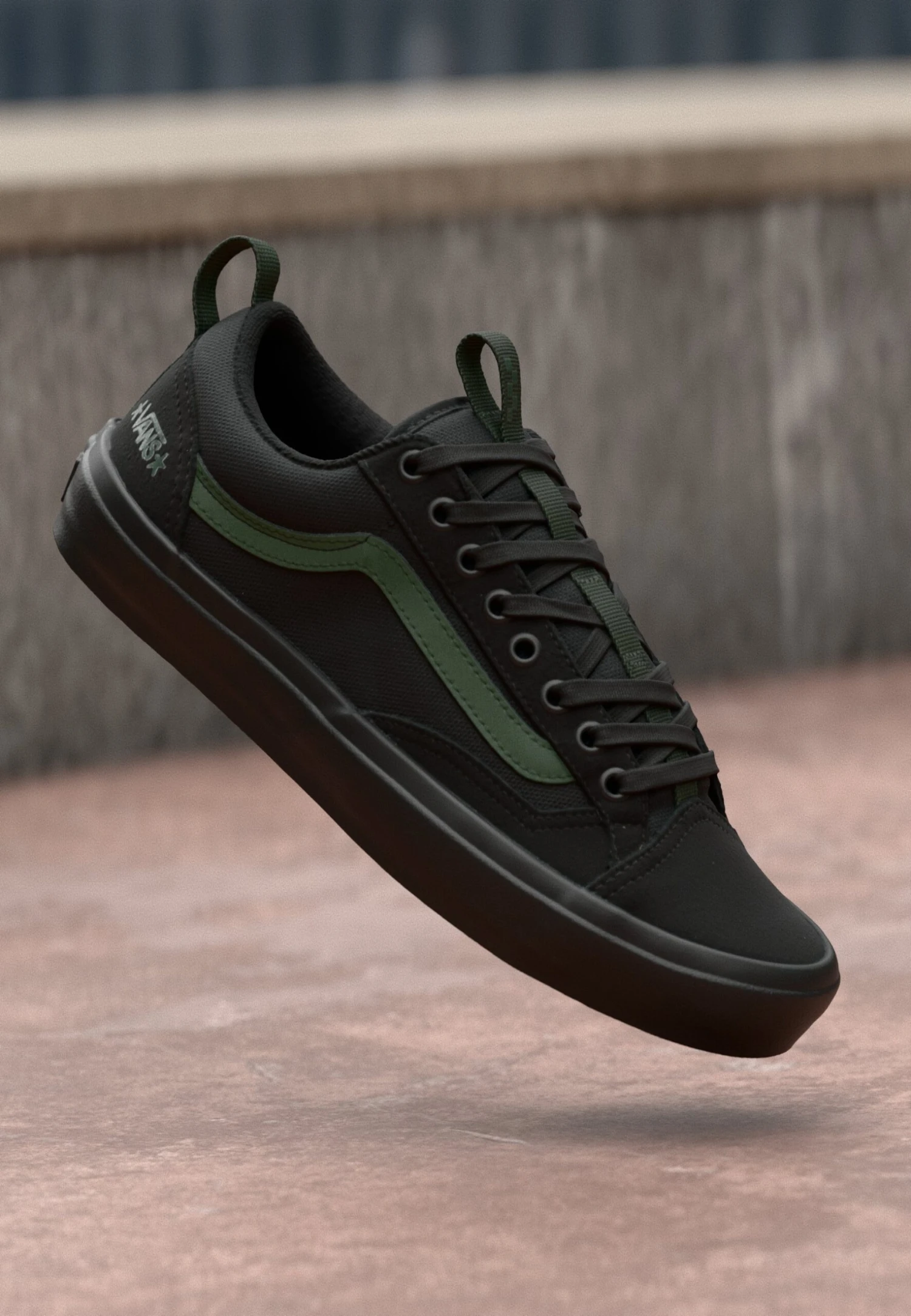 Vans OLD SKOOL 36 + UNISEX - Skate Shoes - Atiba Black/dark Green 3 Vans OLD SKOOL 36 + UNISEX - Skate Shoes - Atiba Black/dark Green