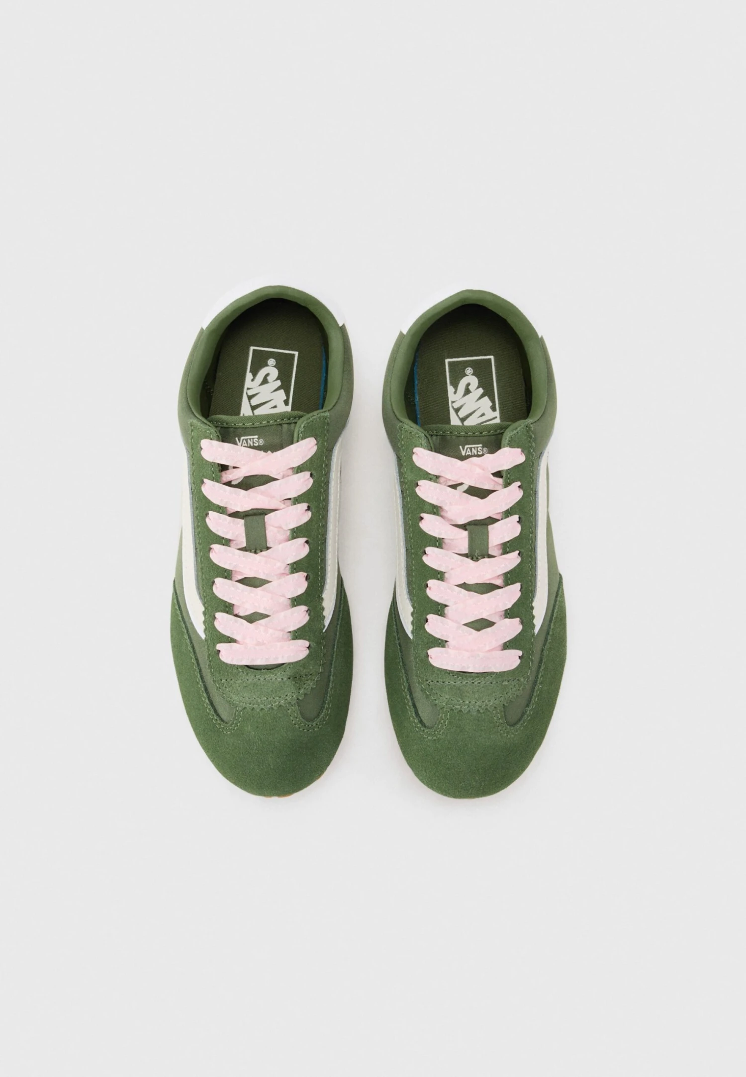 Vans SUPER LOWPRO - Trainers - Lace Green/pink 6 Vans SUPER LOWPRO - Trainers - Lace Green/pink - Image 4