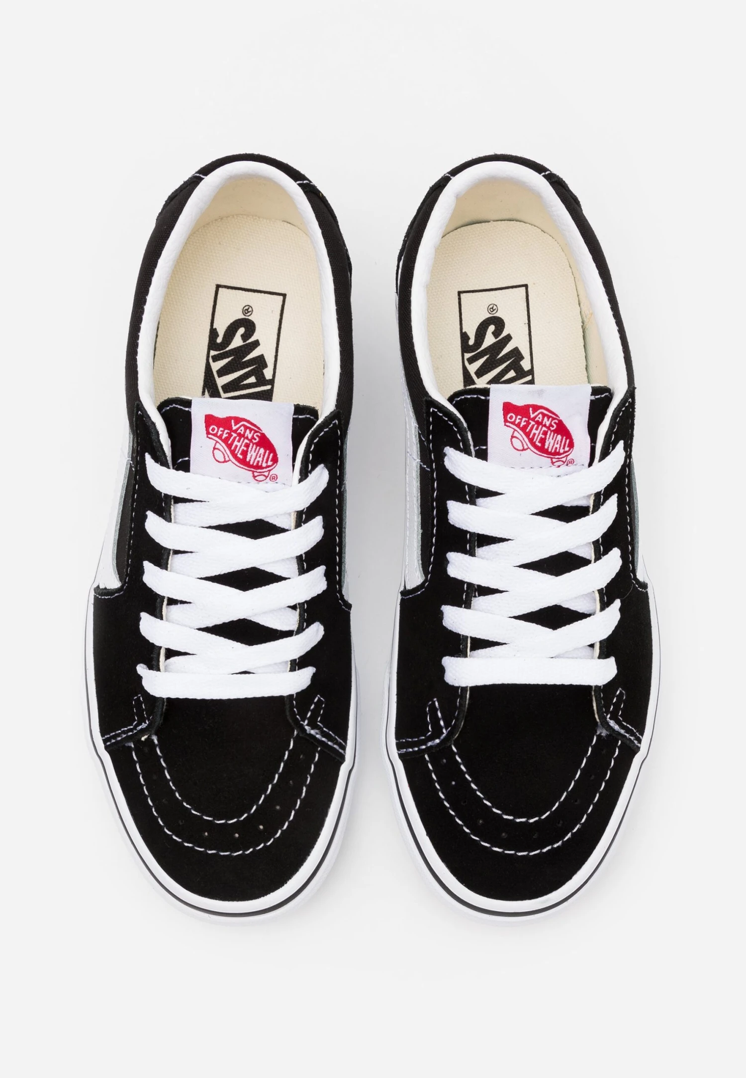 Vans Sk8 Low Unisex - Trainers - Black/True White 8 Vans Sk8 Low Unisex - Trainers - Black/True White - Image 6