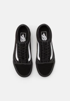Vans Old Skool Unisex - Trainers - Black/True White -Vans Shop UK 2bdb430ead294c9fa23d7a3cfa874984