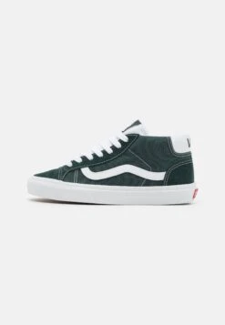 Vans Mid Skool 37 Unisex - High-Top Trainers - Darkest Spruce/True White