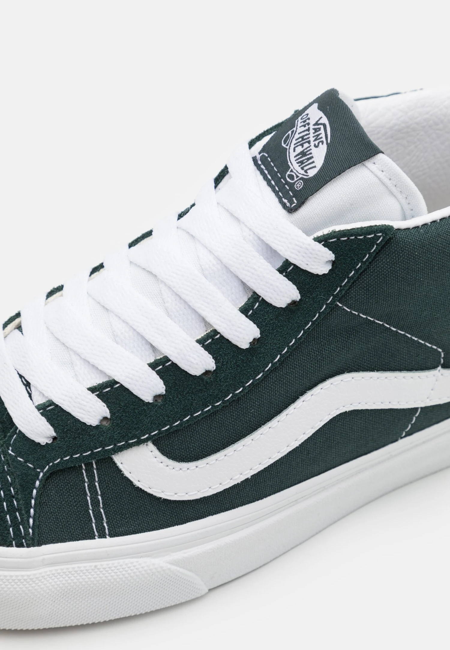Vans Mid Skool 37 Unisex - High-Top Trainers - Darkest Spruce/True White 10 Vans Mid Skool 37 Unisex - High-Top Trainers - Darkest Spruce/True White - Image 8