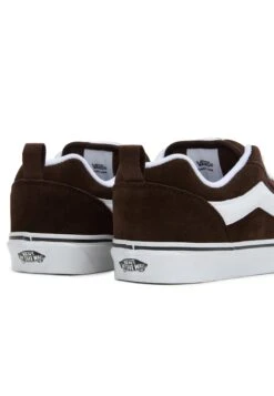 Vans KNU SKOOL UNISEX - Skate Shoes - Brown White -Vans Shop UK 3a321f08317c4eaeb8e56b537cee80da