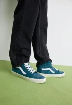 Vans SK8 HI UNISEX - High-top Trainers - Black/green -Vans Shop UK 3bfe56fe65d4495dadaee1284799f682