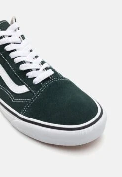 Vans OLD SKOOL UNISEX - Skate Shoes - Dark Green -Vans Shop UK 3cbf034acf5341d4b0682dbec90b17be