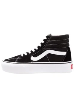 Vans Ua Sk8-Hi Platform 2.0 - High-Top Trainers - Black/True White -Vans Shop UK 3d7b332dfb8c41db93d6733b710c3fc8