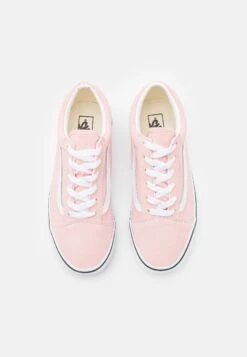Vans Old Skool Unisex - Trainers - Powder Pink/True White -Vans Shop UK 454f489ca3dd4173a7340842f7e351f0