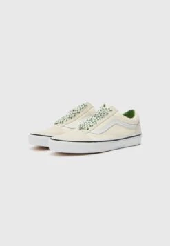 Vans OLD SKOOL UNISEX - Trainers - Marshmallow/green -Vans Shop UK 46efbf65b22a45d68aa893f37541b385