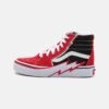 Vans Sk8-Hi Bolt Unisex - High-Top Trainers - Red/Black -Vans Shop UK 492c423142ef43e3b43cc5fe9fe69c24