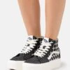 Vans Stackform - High-Top Trainers - Black -Vans Shop UK 494182a9c2a64392835c8b8da5834a67