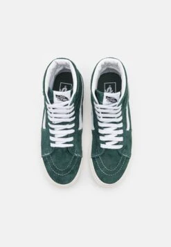 Vans Sk8 Hi Unisex - High-Top Trainers - Jungle Green/Snow White -Vans Shop UK 4e1e975869b742a8b2546f2799f15d33
