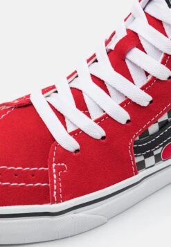 Vans Sk8-Hi Unisex - High-Top Trainers - Red -Vans Shop UK 4e9d247b965346d09adadf2b34e875ef