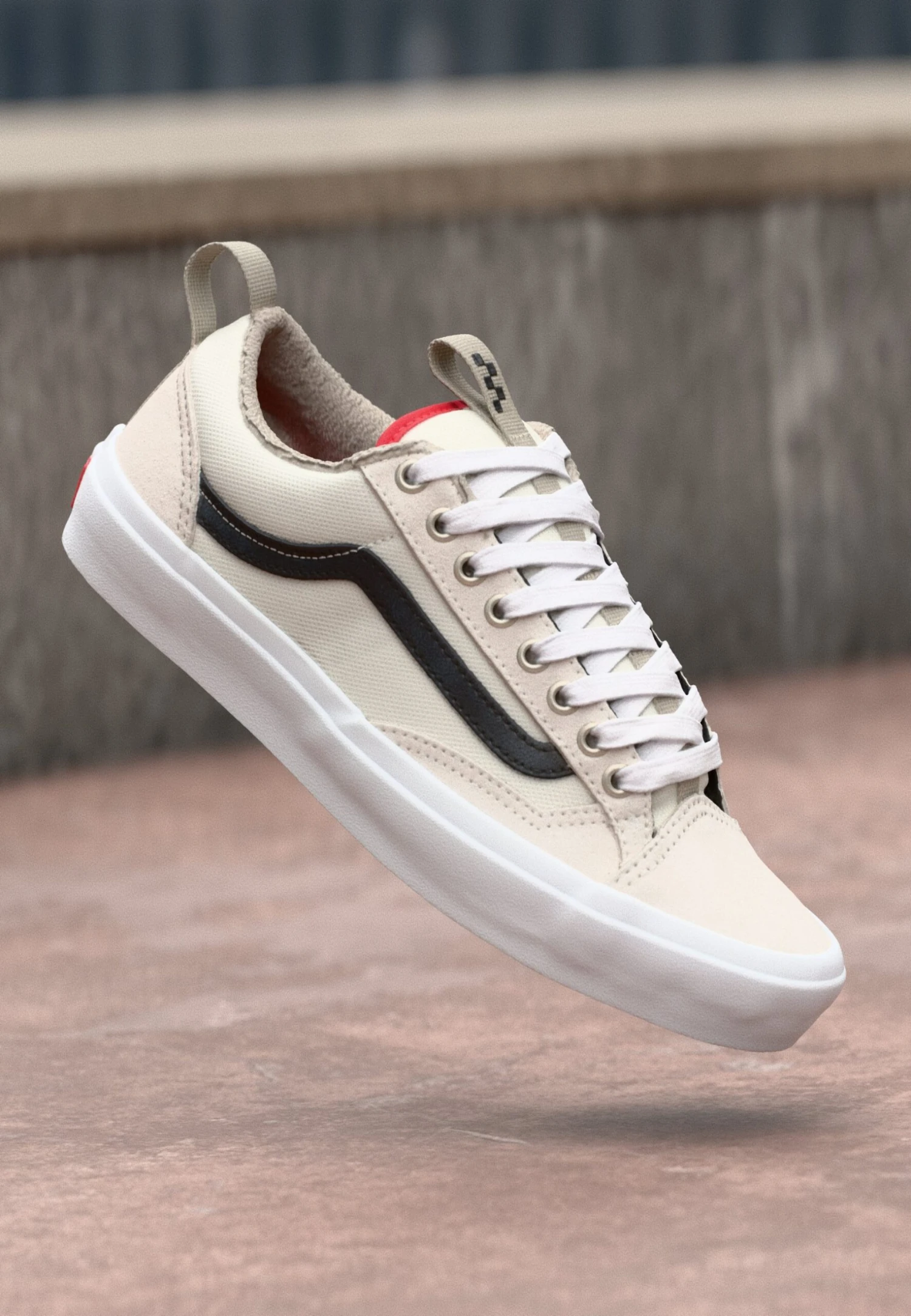 Vans OLD SKOOL 36 + UNISEX - Skate Shoes - Antique White/black 3 Vans OLD SKOOL 36 + UNISEX - Skate Shoes - Antique White/black