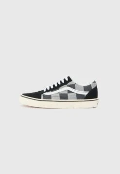 Vans OLD SKOOL UNISEX - Trainers - Mono Checkerboard Black