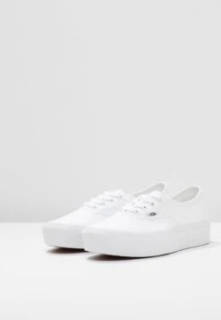 Vans Ua Authentic Platform 2.0 - Skate Shoes - True White -Vans Shop UK 55675f2961f144829e14fe7944409b46