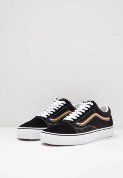 Vans UA OLD SKOOL - Trainers - Black/multicolor/true White 12 Vans UA OLD SKOOL - Trainers - Black/multicolor/true White -Vans Shop UK 5645ad664baf4f16810489ab355da5e0
