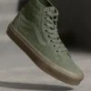 Vans SK8 HI TAPERED UNISEX - High-top Trainers - Olive -Vans Shop UK 56dd564f476c4e4ebb42eb6c2331730d
