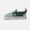 Vans Slip-On Unisex - Trainers - Dark Green/White -Vans Shop UK 56e46a1e44cc4276beeae8cf5b218b07