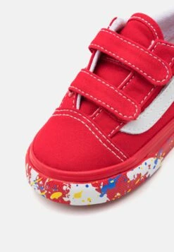 Vans Old Skool Unisex - Trainers - Paint Splatter Racing Red 13 Vans Old Skool Unisex - Trainers - Paint Splatter Racing Red -Vans Shop UK 5acdb074a5b24a23912228a7bc3cc62f