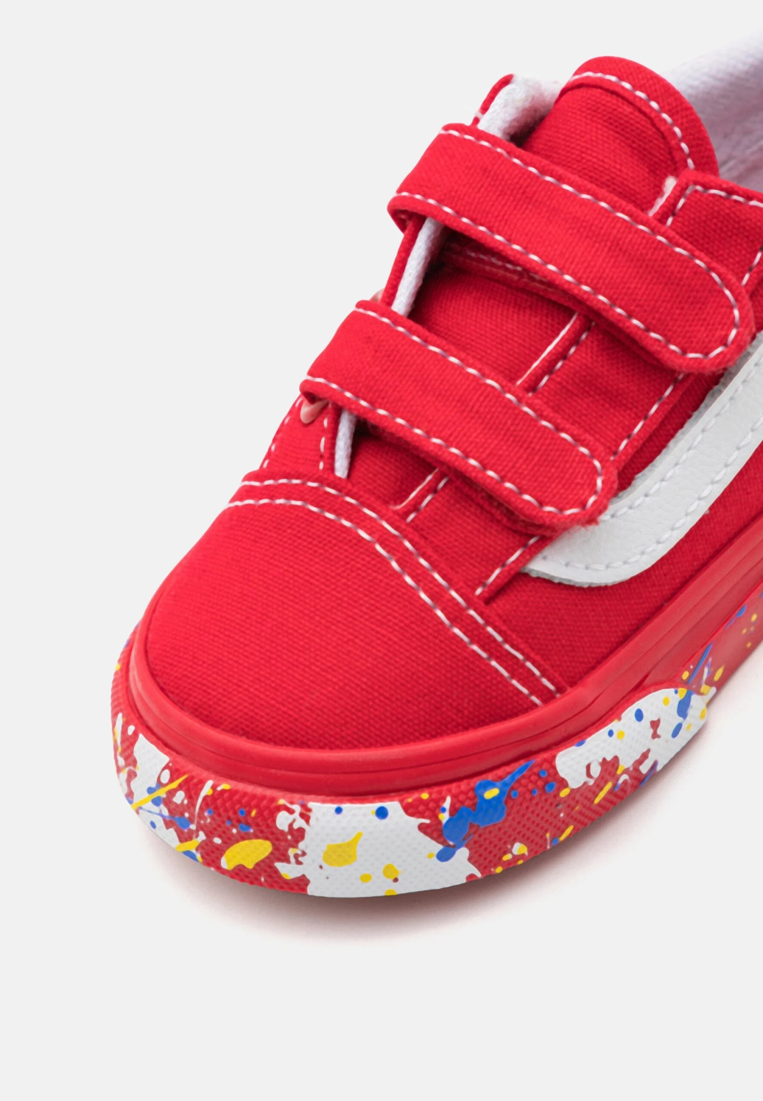 Vans Old Skool Unisex - Trainers - Paint Splatter Racing Red 8 Vans Old Skool Unisex - Trainers - Paint Splatter Racing Red - Image 6