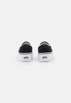 Vans Classic Stackform - Slip-Ons - Black/True White -Vans Shop UK 5b4d51d094c94633a6bbeefc2a88e5b4