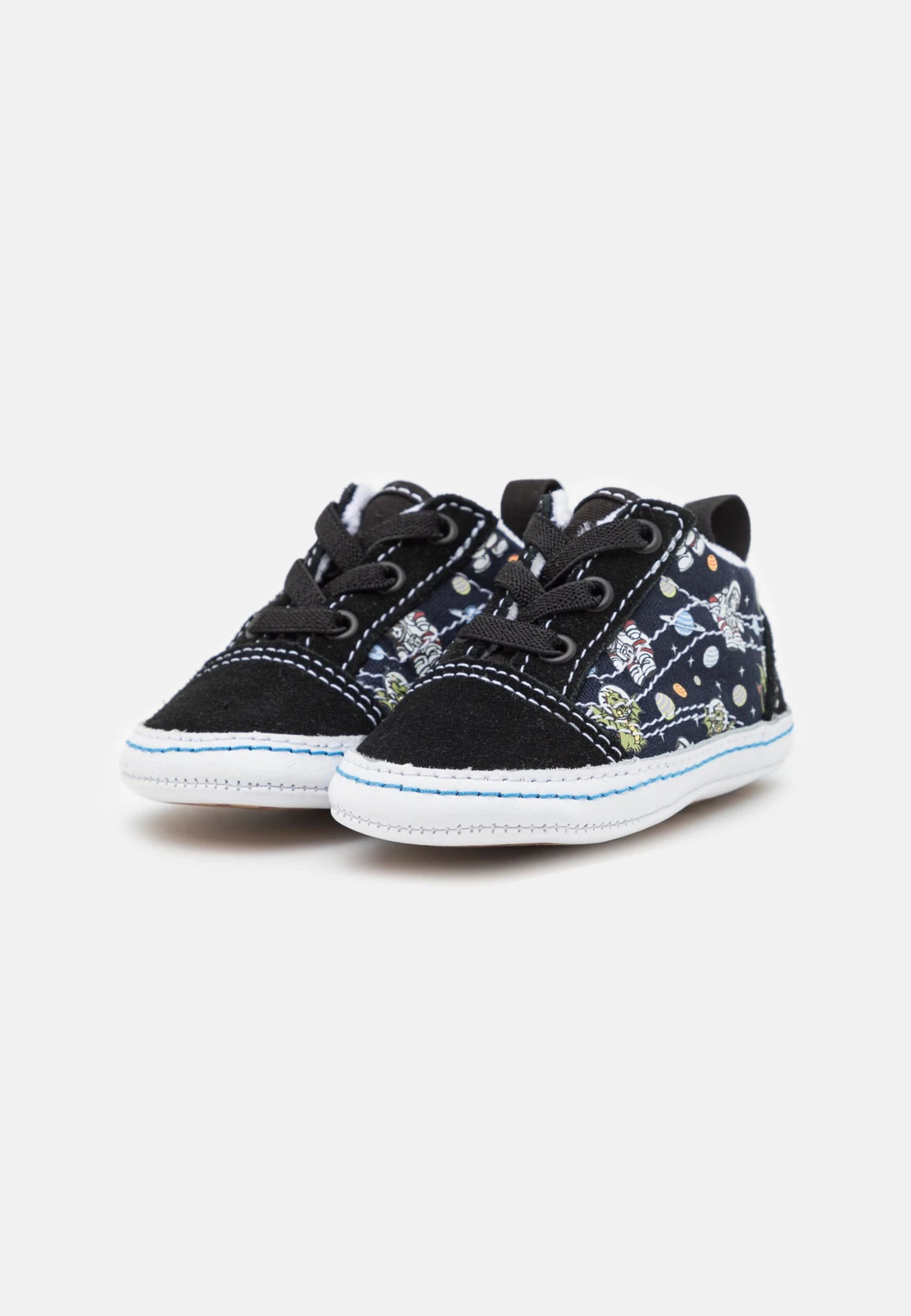 Vans In Old Skool Crib Unisex - Baby Gifts - Cosmic Zoo Black/Blue 4 Vans In Old Skool Crib Unisex - Baby Gifts - Cosmic Zoo Black/Blue - Image 2