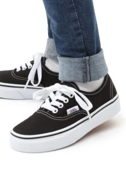 Vans Authentic - Trainers - Black True White -Vans Shop UK 5caa26bb769c4afcbd32497d6cdf5cbc