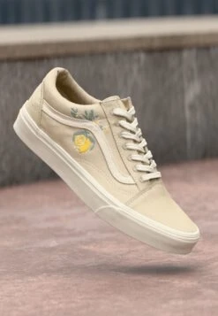 Vans OLD SKOOL - Skate Shoes - Multi-coloured/oatmeal