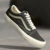 Vans OLD SKOOL UNISEX - Skate Shoes - Faded Black/neutral Olive -Vans Shop UK 5f54257976a54224b0d02d4848ef0a6e
