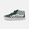 Vans Sk8 Mid Reissue Unisex - High-Top Trainers - Dark Green/White -Vans Shop UK 608082d614a94e6eb20a9c98959eebf6