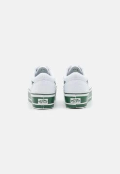 Vans Ua Old Skool Stackform - Trainers - Green/True White -Vans Shop UK 68b1a2bf081143059b2033774275cd21