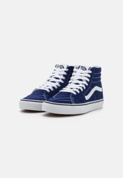 Vans Sk8 Hi Unisex - High-Top Trainers - Color Theory Beacon Blue -Vans Shop UK 69cf5d5ecf694535bdc25cad520cc548