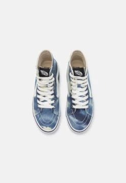 Vans Tapered - High-Top Trainers - Bleach Wash Blue -Vans Shop UK 6b7552c1255640258aa97ccda3c595f6
