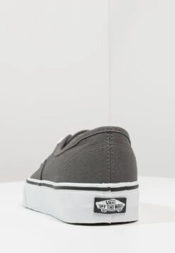 Vans Ua Authentic - Trainers - Pewter/Black -Vans Shop UK 7101417345384a459b9aa6b1566e2b4b