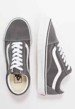 Vans Ua Old Skool - Trainers - Pewter/True White -Vans Shop UK 72c9c326760a44bcb5dc54a97019a756